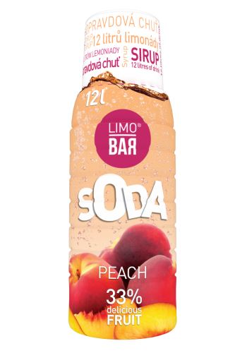 LIMO BAR - Syrup Peach 0,5l