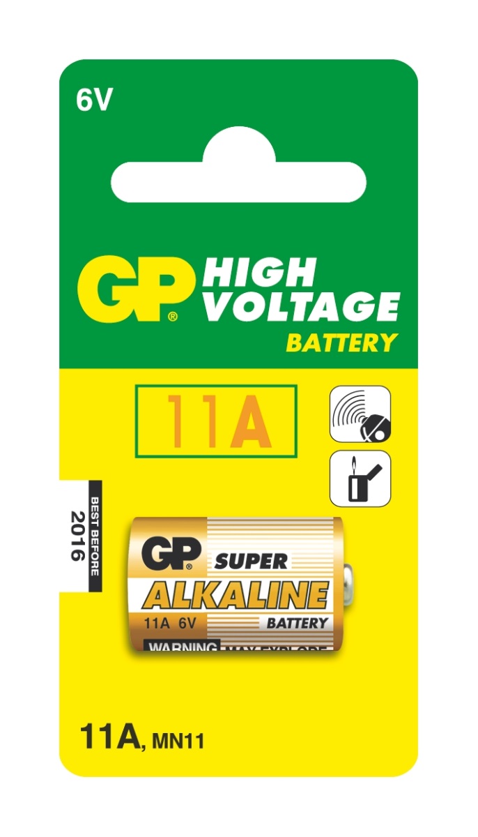 Alkalická speciální baterie GP 11AF (MN11) 6 V, 1021001111