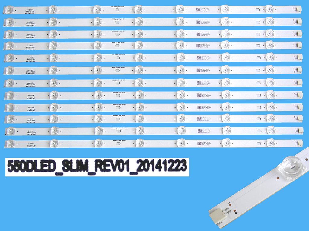 LED podsvit sada Panasonic 570mm 12 pásků / DLED T