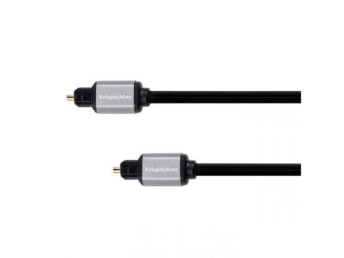 Kabel optický TOSLINK KRUGER & MATZ KM1220 Basic 1m