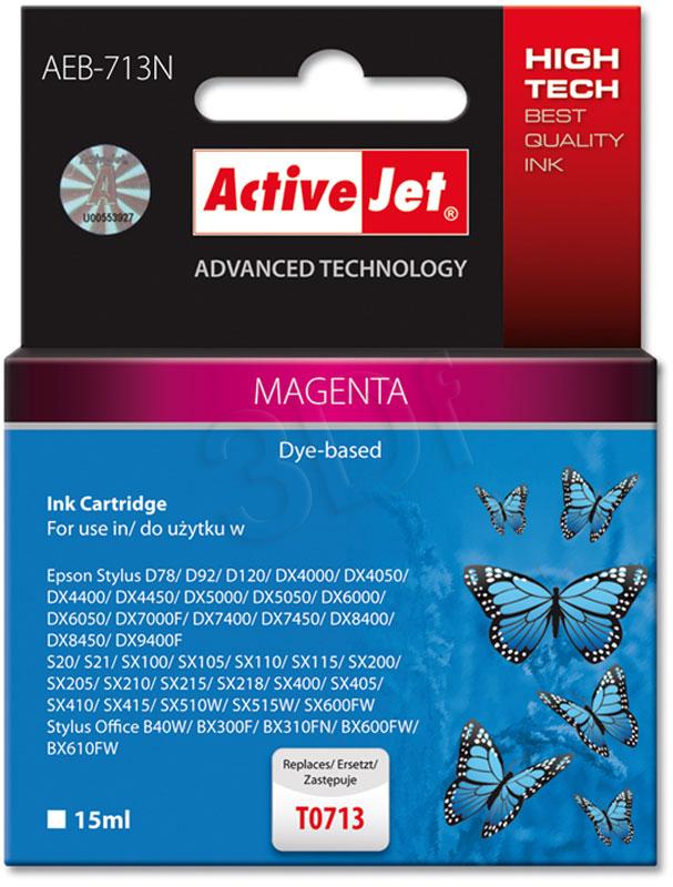 ActiveJet inkoust Epson T0713 D78/DX6000/DX6050 Ma