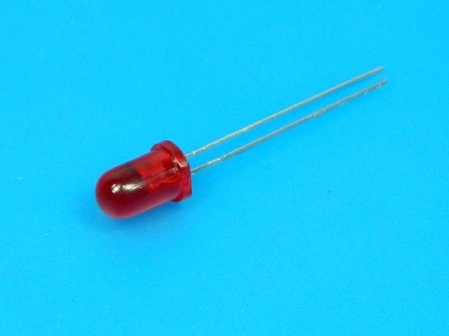 LED dioda červená 5mm, kulatá, blikající KINGBRIGHT ELECTRONIC L-56BID