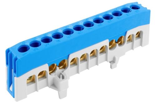 ELEM MŮSTEK N 12-F2 12X16MM2 MODRÝ KRYTÝ IP20 63A DIN 1001280