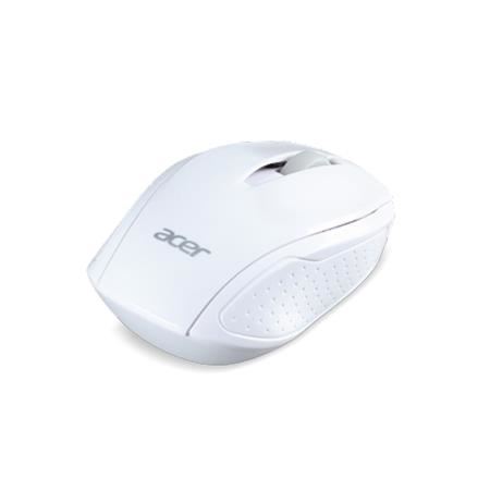Acer myš bezdrátová G69 bílá - RF2.4G, 1600 dpi, 95x58x35 mm, 10m dosah, 2x AAA, Win/Chrom