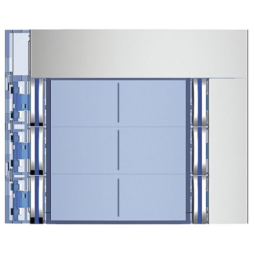 LEG BTICINO NOVÁ SFERA 352161 KRYT PRO MODUL 352100 6-TLAČ./2-SL. KOV