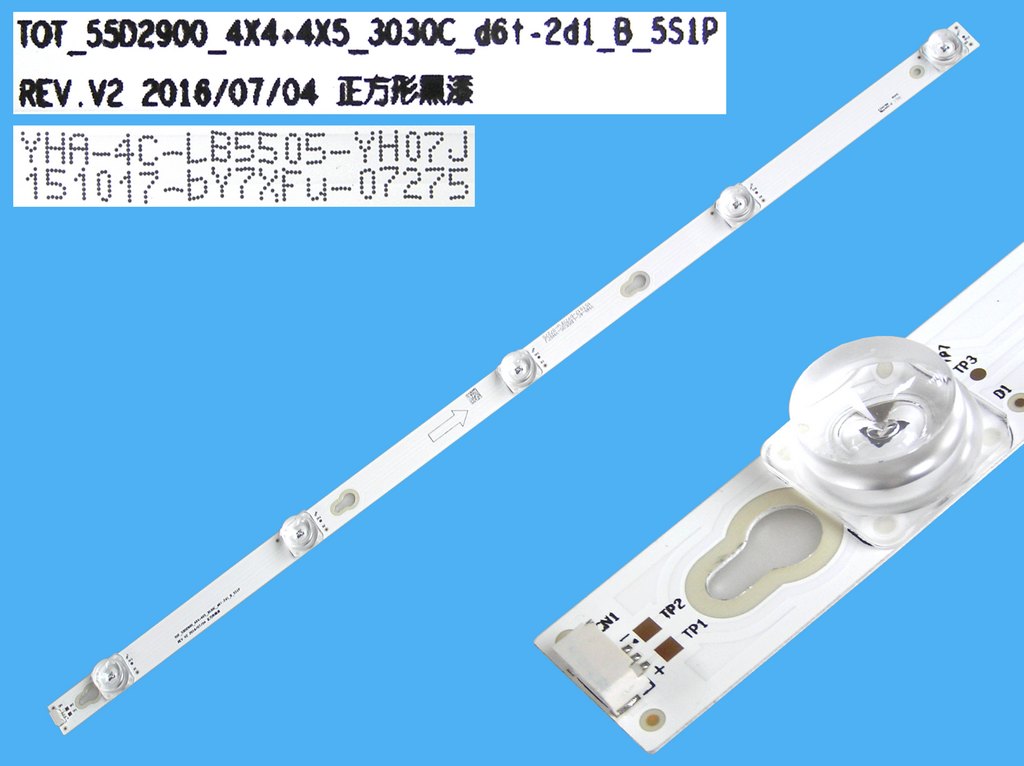 LED podsvit 535mm, 5LED / DLED Backlight 535mm - 5
