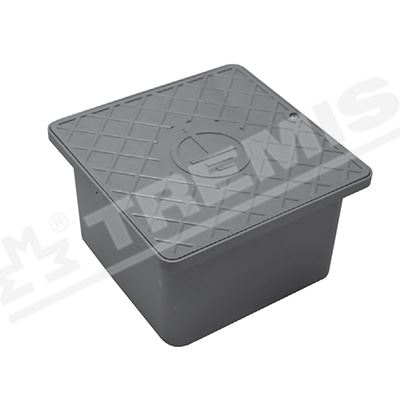 TREMIS KRABICE KDZS PRO ZKUŠEBNÍ SVORKU DO ZATEPLENÍ 170X170X100MM ŠEDÁ Z815
