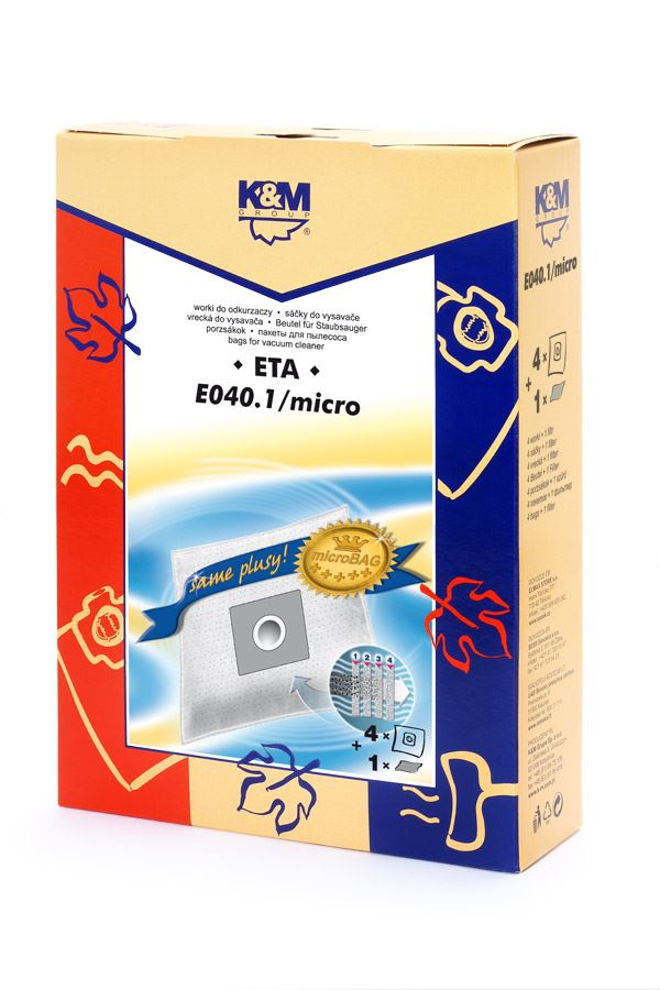 SÁČKY E040.1/micro (nahrada UNI-BAG) (5+1) K&M
