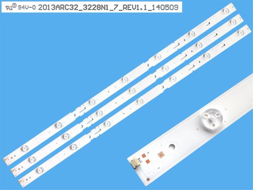 LED podsvit 615mm sada Grundig celkem 3 pásky / DLED BAR SET  Grundig 2013ARC32_3228N1_7_R