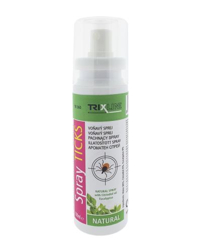 Trixline Ticks repelentní spray citron, eucalyptus 100ml TR 360
