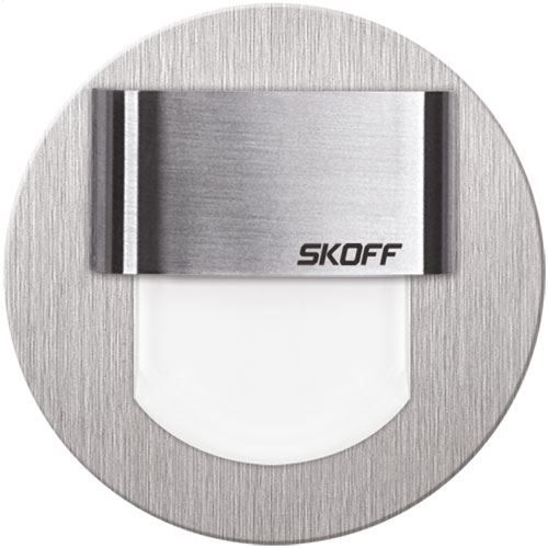 SKOFF LED nástěnné svítidlo ML-RMI-K-W-1 RUEDA MINI nerez(K) studená(W,6500K