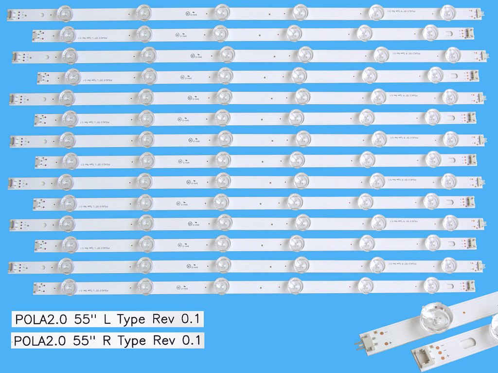 LED podsvit sada LG AGF78424801AL celkem 14 pásků