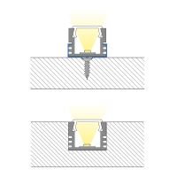 MCLED PROFIL AL PŘIS. PP 16X13MM MLÉČNÝ DIFUZOR KOMPLET 1M ML-761.012.02.1 MCLED PROFIL AL PŘIS. PP 16X13MM MLÉČNÝ DIFUZOR KOMPLET 1M ML-761.012.02.1