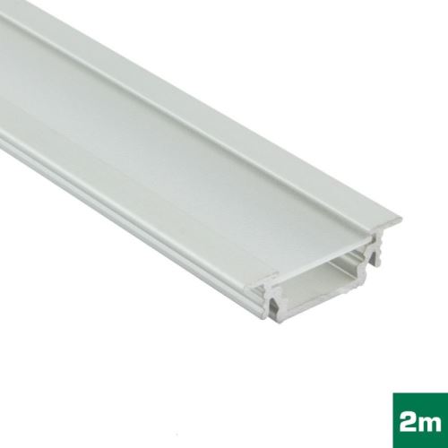 FK FKU12-2M 4731057-S AL U PROFIL + PLEXI 24X7MM VESTAVNÝ