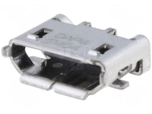 Zásuvka USB B micro, PCB, 5 pin 1981568-1