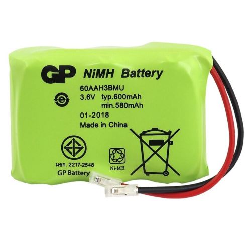 Dobíjecí Ni-MH baterie 3.6 V 600 mAh 1-Blistr ACCU-T157H