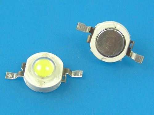 LED ČIP1W / LED dioda COB 1W / LED CHIP 1W, neutrální bílá