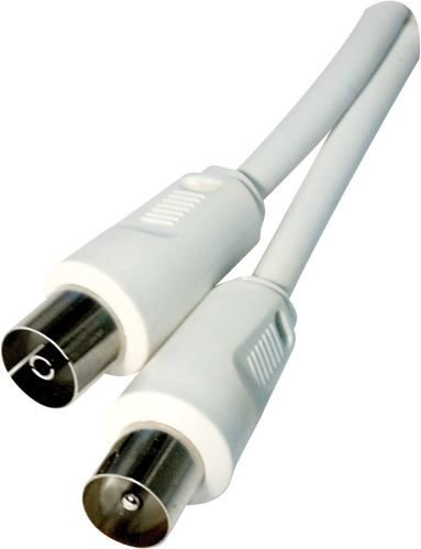 Anténní koaxiální kabel stíněný 7,5m - rovné vidlice SB3007