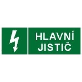 STRO.M SAMOLEPKA HLAVNÍ JISTIČ 9X3,2CM  (1KS, ARCH MÁ 18KS) 6131B