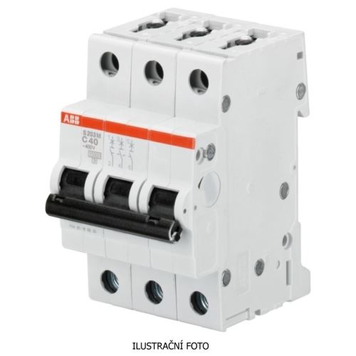 ABB JISTIČ S203M-D16 3P 16A D 10KA