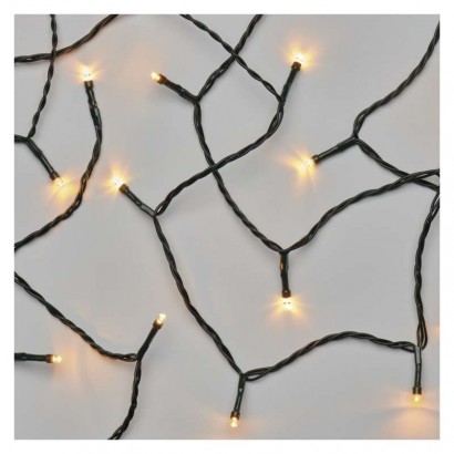 LED vánoční řetěz, 12 m, venkovní i vnitřní, vintage, časovač, 1550041002