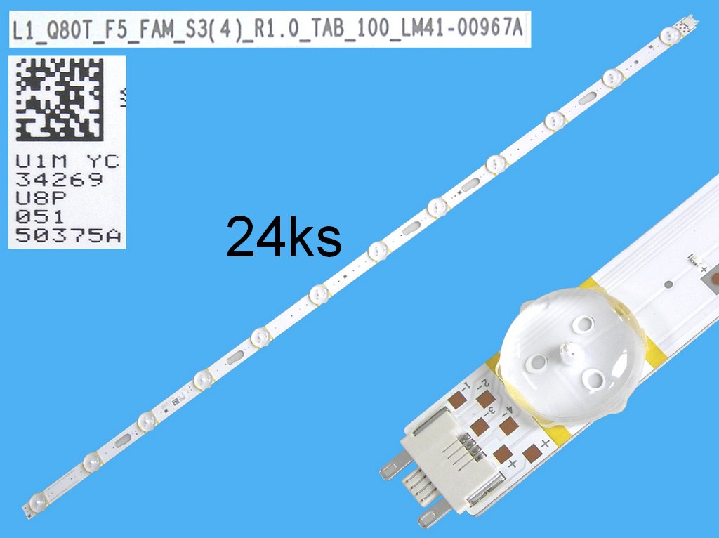 LED podsvit 685mm sada Samsung celkem 24 pásků / L