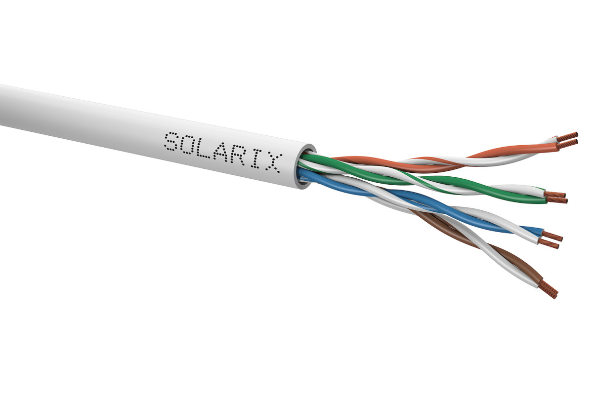 INTE SOLARIX KABEL SXKL-5E-UTP-PVC-GY LANKO CAT5E