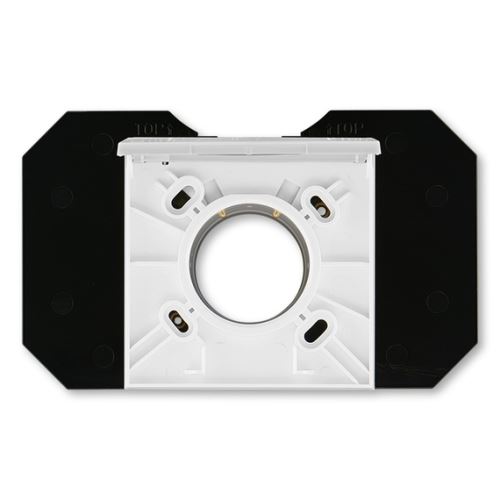 ABB LEVIT 5530H-C67107 16 ZÁSUVKA CENTRÁLNÍHO VYSÁVÁNÍ SE ZÁKLADNOU ŠEDÁ/BÍLÁ