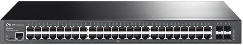 TP-Link TL-SG3452XP JetStream Switch, L2+, 48xGLAN, 4x10G SFP+, PoE+, 500W Rozpočet, Omada