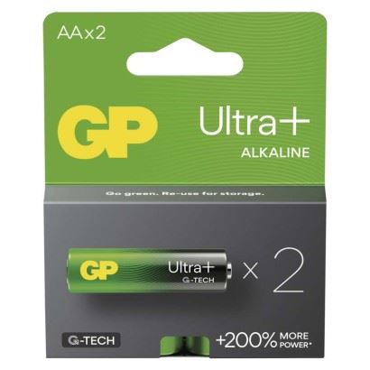 Alkalická baterie GP Ultra Plus AA (LR6), B03212