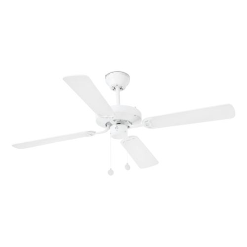 DON VENTILÁTOR YAKARTA 33712 STROPNÍ, OSVĚTL. PR.122CM, 3 RYCHL. ŘETÍZK. OVL, BÍLÁ JAVOR