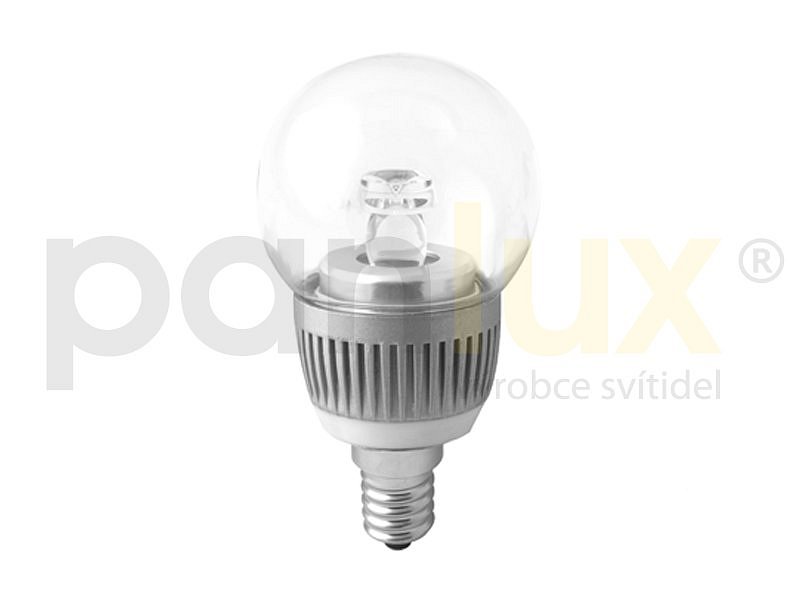 LED žárovka BALL LED 230V 3W E14, teplá bílá