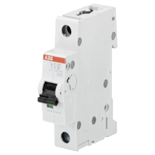 ABB JISTIČ S201-D16 1P 16A D 6KA