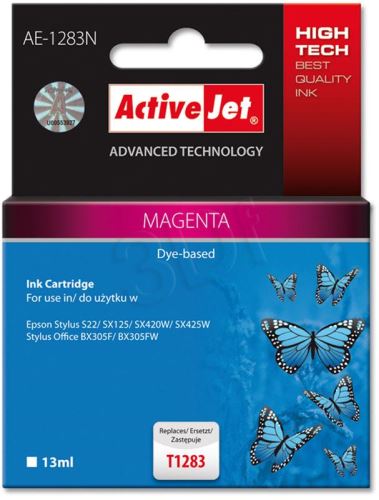 ActiveJet inkoust Epson T1283 Magenta S22/SX125/SX425    new     AE-1283
