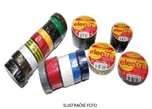 NA PÁSKA IZOL. ELECTRA 25X10 BÍLÁ 7.824