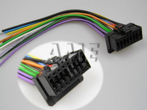 Kabel AUTO konektor pro PIONNER 6 volné konce ZRS-69