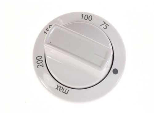 Knoflík ovládání termostatu trouby 250315006 ARCELIK / BEKO - bílý