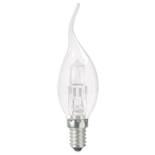 SYLV ŽÁROVKA HALOGEN. CLASSIC ECO ZAHNUTÁ ŠPIČKA 18W E14 230V 0023734