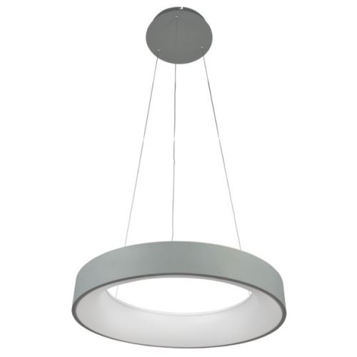AZZARDO SVÍTIDLO SOVANA PENDANT 55 CCT LED GREY 50W 2750LM 3000-6500K IP20 AZ2729