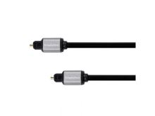 Kabel optický TOSLINK KRUGER & MATZ KM1221 Basic 1,5m (1)