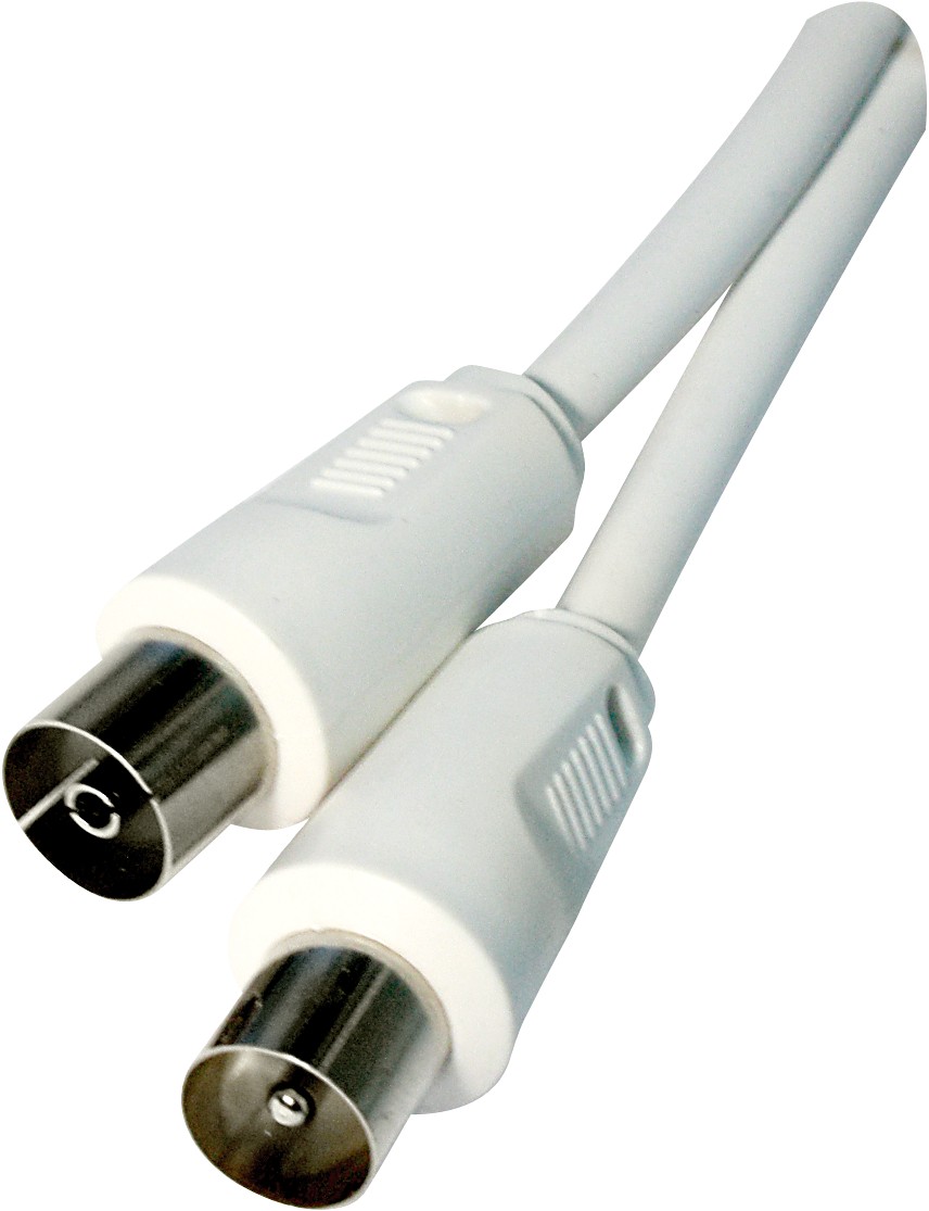 Anténní koaxiální kabel stíněný 10m - rovné vidlice, 2333130100
