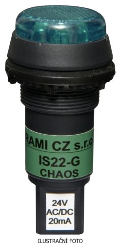 RAMI IS22-G-230V-AC ZELENÁ
