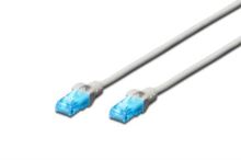 Digitus Ecoline Patch kabel, UTP, CAT 5e, AWG 26/7, šedý 3m, 1ks DK-1512-030