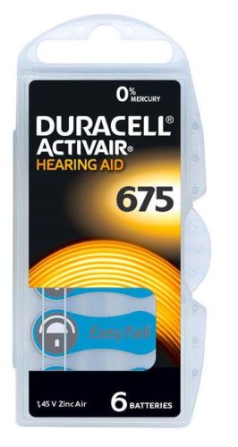 Duracell DA 675 P6 Easy Tab 6 ks