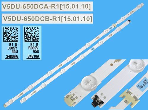 LED podsvit 1350mm sada Samsung BN96-34809A + BN96-34810A / LED Backlight 1350mm - 14 D-LE