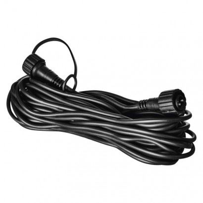 Prodlužovací kabel pro spojovací řetězy Profi černý, 10 m, venkovní i vnitřní D2ZB01