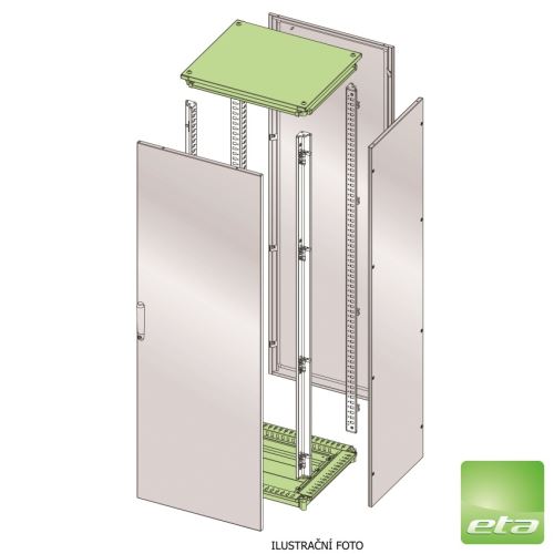 ETA ENUX STROP + DNO (Š800XH600MM) IP55 /EUTF080060