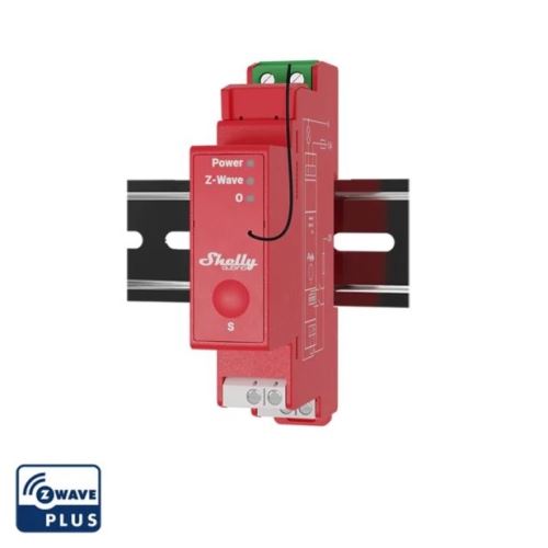 SHELLY WAVE PRO 1PM SPÍNACÍ MODUL NA DIN LIŠTU S MĚŘENÍM SPOTŘEBY Z-WAWE