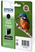EPSON cartridge T1591 photo black (ledňáček)