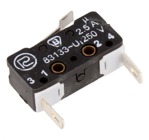 Vypínač (mikrospínač) kráječe ZELMER (00757255) dva kontakty